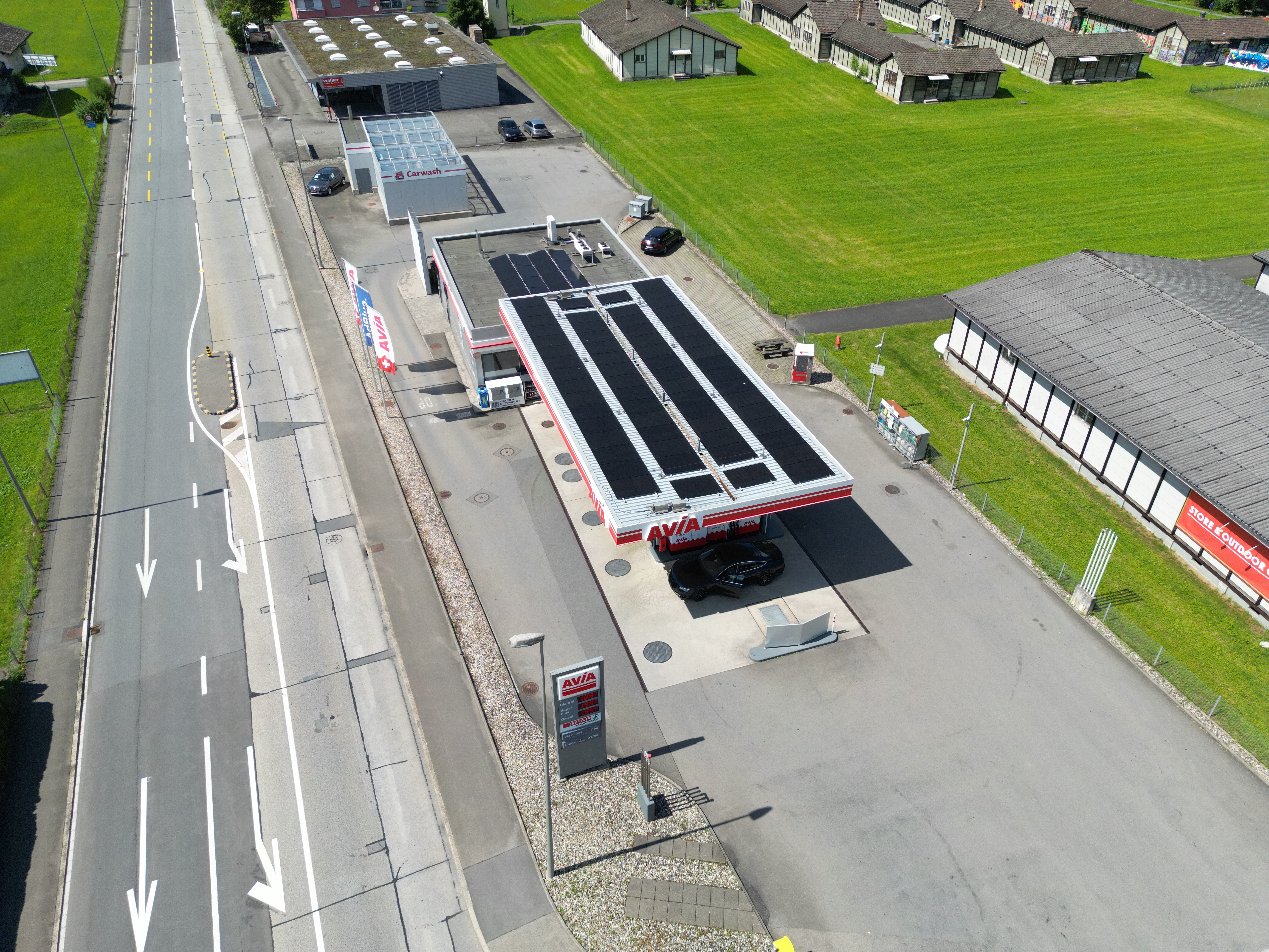 Tankstelle AVIA, Altdorf