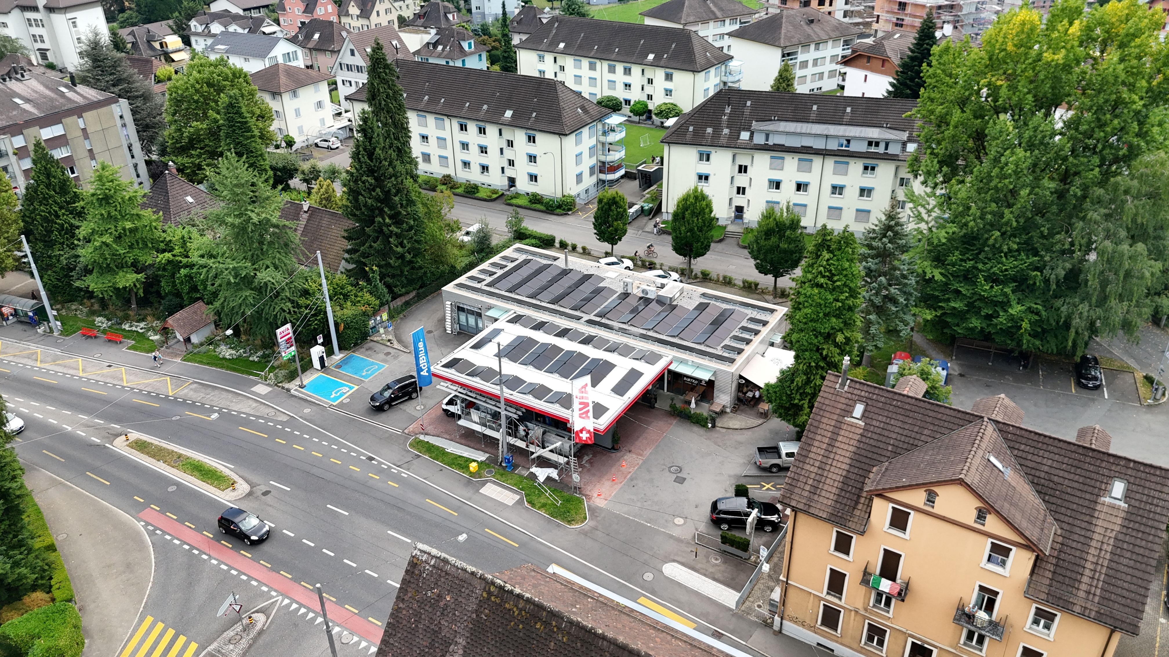 Tankstelle AVIA, Kriens